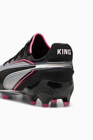 KING ULTIMATE FG/AG Football Boots Unisex, PUMA Silver-PUMA Black-Sun Struck-PUMA White, extralarge-GBR