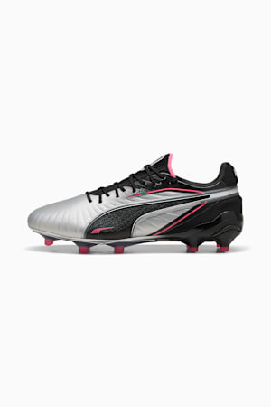 KING ULTIMATE FG/AG Football Boots Women, PUMA Silver-PUMA Black-Sun Struck-PUMA White, extralarge-GBR