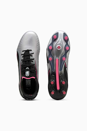 KING ULTIMATE FG/AG Football Boots Women, PUMA Silver-PUMA Black-Sun Struck-PUMA White, extralarge-GBR