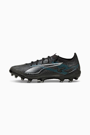 ULTRA 5 ULTIMATE AG Football Boots, PUMA Black-PUMA Silver-Bright Aqua, extralarge-GBR