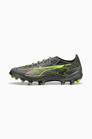 ULTRA 5 ULTIMATE AG Football Boots Unisex, Matte Aged Silver-Yellow Alert-Sun Struck, extralarge-GBR