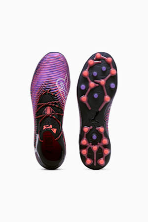 FUTURE 8 ULTIMATE MG Football Boots Unisex, PUMA Black-PUMA White-Glowing Red, extralarge-GBR