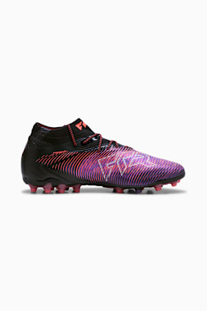 FUTURE 8 ULTIMATE MG Football Boots Unisex, PUMA Black-PUMA White-Glowing Red, extralarge-GBR