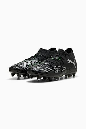 FUTURE 8 MATCH MxSG Football Boots, PUMA Black-Cool Light Gray-Fluo Green, extralarge-GBR