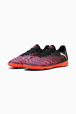 FUTURE 8 PLAY TT Football Boots Unisex, PUMA Black-PUMA White-Glowing Red, extralarge-GBR