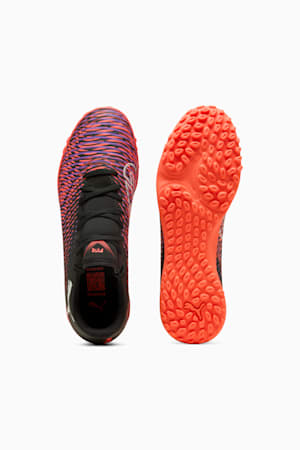 FUTURE 8 PLAY TT Football Boots Unisex, PUMA Black-PUMA White-Glowing Red, extralarge-GBR