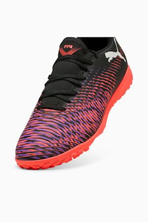 FUTURE 8 PLAY TT Football Boots Unisex, PUMA Black-PUMA White-Glowing Red, extralarge-GBR