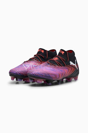 FUTURE 8 ULTIMATE FG Football Boots Women, PUMA Black-PUMA White-Glowing Red, extralarge-GBR