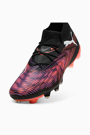 FUTURE 8 MATCH FG/AG Football Boots Women, PUMA Black-PUMA White-Glowing Red, extralarge-GBR