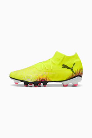 FUTURE 8 PRO FG/AG Football Boots Women, Yellow Alert-PUMA Black-Sun Struck, extralarge-GBR