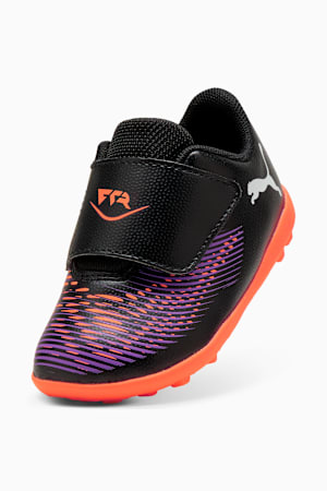 FUTURE 8 PLAY TT V Football Boots Kids, PUMA Black-PUMA White-Glowing Red, extralarge-GBR