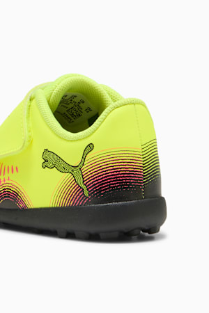 FUTURE 8 PLAY TT V Football Boots Kids, Yellow Alert-PUMA Black-Sun Struck, extralarge-GBR