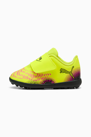 FUTURE 8 PLAY TT V Football Boots Kids, Yellow Alert-PUMA Black-Sun Struck, extralarge-GBR