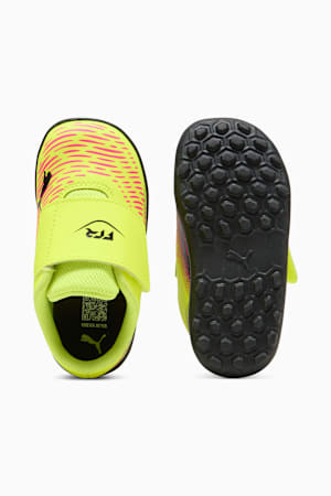 FUTURE 8 PLAY TT V Football Boots Kids, Yellow Alert-PUMA Black-Sun Struck, extralarge-GBR