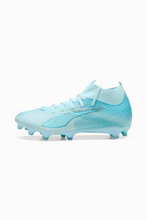 ULTRA 5 MATCH+ LIGHT UP FG/AG Football Boots Women, Icy Blue-Light Aqua, extralarge-GBR