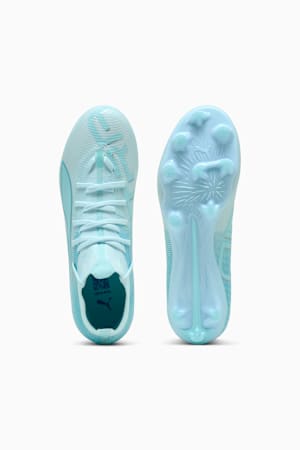 ULTRA 5 MATCH+ LIGHT UP FG/AG Football Boots Women, Icy Blue-Light Aqua, extralarge-GBR