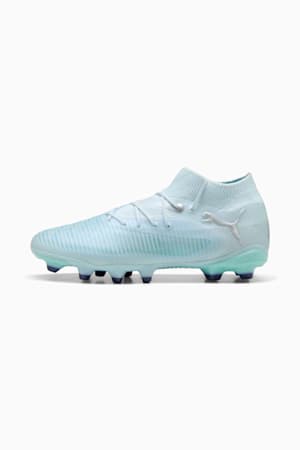 FUTURE 8 PRO LIGHT UP FG/AG Football Boots Women, Icy Blue-Light Aqua-PUMA White-Lapis Lazuli-PUMA Silver, extralarge-GBR