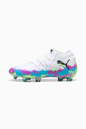 FUTURE 8 ULTIMATE FG Football Boots Women, PUMA White-Fizzy Apple-Bright Aqua-Pure Magenta, extralarge-GBR