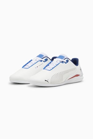 BMW M Motorsport Drift Cat Decima Motorsport Shoes Youth, PUMA White-Pop Red-Pro Blue, extralarge-GBR