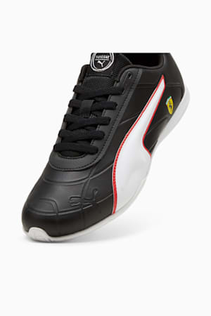 Scuderia Ferrari Tune Cat Driving Shoes, PUMA Black-PUMA White, extralarge-GBR