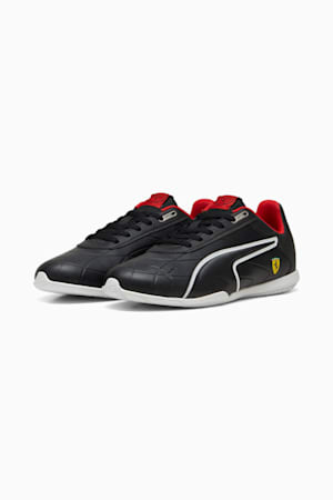 Scuderia Ferrari Tune Cat Driving Shoes, PUMA Black-PUMA Black-PUMA White, extralarge-GBR