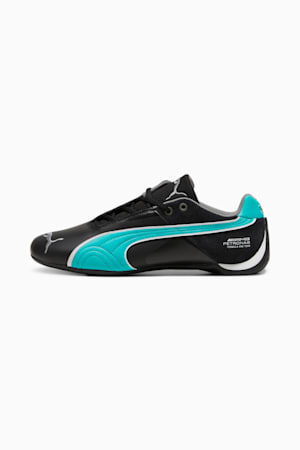 Mercedes AMG-Petronas F1® Future Cat Unisex Shoes, PUMA Black-Sheen Green, extralarge-GBR