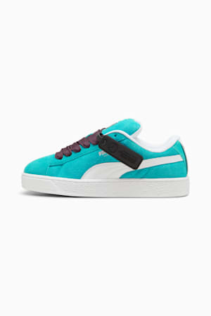 Mercedes-AMG Petronas F1® Suede XL Sneakers Unisex, Sheen Green-PUMA White, extralarge-GBR