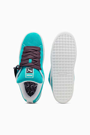 Mercedes-AMG Petronas F1® Suede XL Sneakers Unisex, Sheen Green-PUMA White, extralarge-GBR
