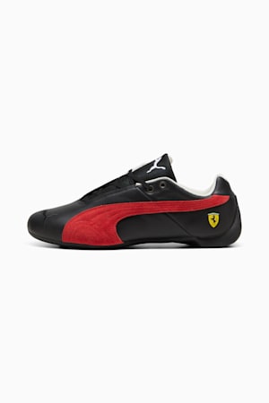 Puma red motorsport shoes top
