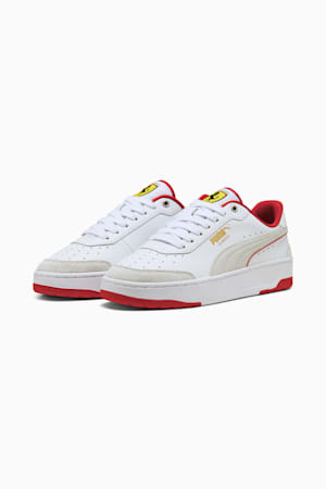 Scuderia Ferrari HP CA Match Sneakers Unisex, PUMA White-Rosso Corsa, extralarge-GBR