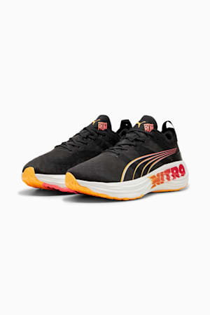 ForeverRun NITRO™ Men's Running Shoes, PUMA Black-Sun Stream-Sunset Glow, extralarge-GBR