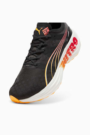 ForeverRun NITRO™ Men's Running Shoes, PUMA Black-Sun Stream-Sunset Glow, extralarge-GBR