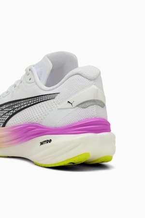 Deviate NITRO™ 3 Running Shoes Men, PUMA White-Yellow Alert-Pure Magenta, extralarge-GBR
