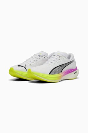 Deviate NITRO™ 3 Running Shoes Men, PUMA White-Yellow Alert-Pure Magenta, extralarge-GBR