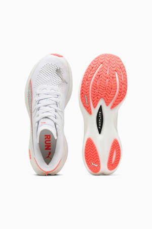 Deviate NITRO™ 3 Running Shoes Women, PUMA White-Glowing Red, extralarge-GBR