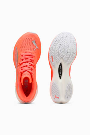 Deviate NITRO™ 3 Running Shoes Women, Glowing Red-PUMA Silver, extralarge-GBR