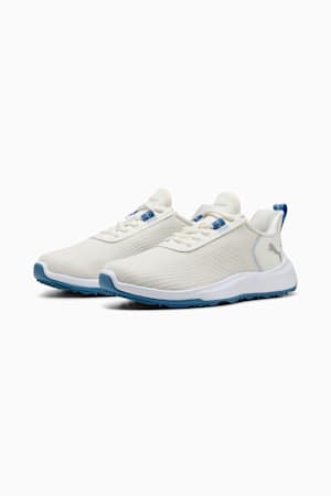 Fusion Crush Sport Women's Golf Shoes, Warm White-Blue Horizon, extralarge-GBR