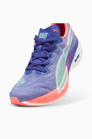 Deviate NITRO™ Elite 3 Running Shoes Men, Lapis Lazuli-Sunset Glow-Electric Peppermint, extralarge-GBR