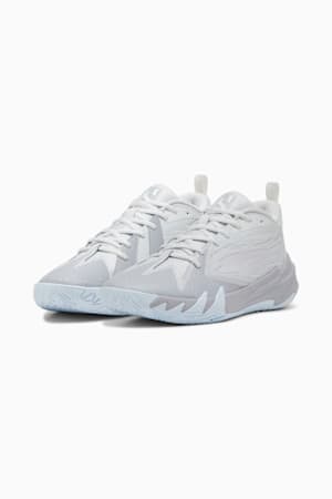 Scoot Zeros Grey Frost Basketball Shoes, Silver Mist-Gray Fog, extralarge-GBR