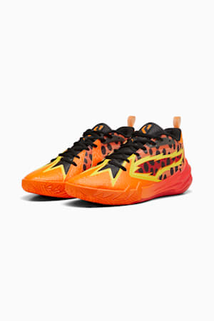 PUMA HOOPS x CHEETOS Scoot Zeros Basketball Shoes, For All Time Red-Rickie Orange-Yellow Blaze-PUMA Black, extralarge-GBR