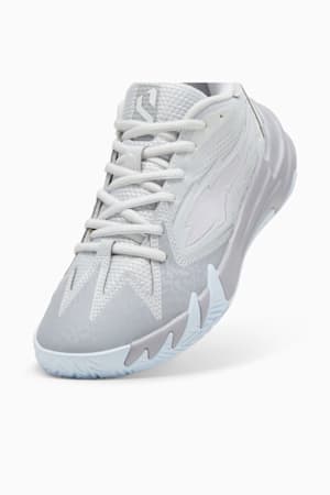 Scoot Zeros Grey Ice Youth Basketball Shoes, Silver Mist-Gray Fog, extralarge-GBR
