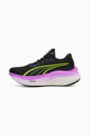 MagMax NITRO™ Running Shoes Women, PUMA Black-Yellow Alert, extralarge-GBR