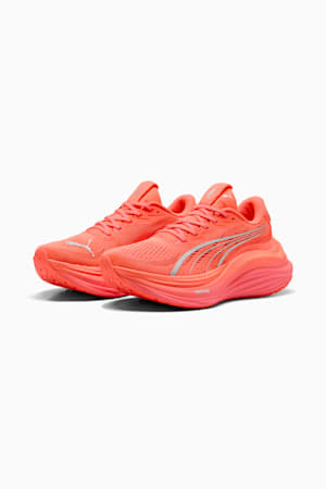 MagMax NITRO™ Running Shoes Women, Glowing Red-PUMA Silver, extralarge-GBR