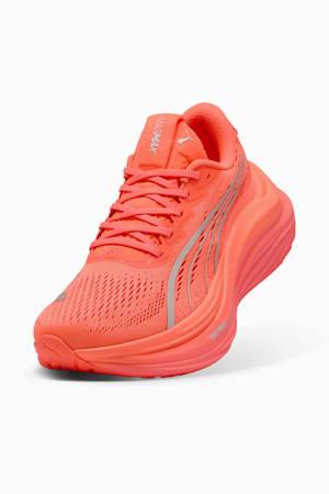 MagMax NITRO™ Running Shoes Women, Glowing Red-PUMA Silver, extralarge-GBR