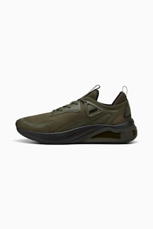 Cell Thrill Running Shoes Unisex, Dark Olive-PUMA Black, extralarge-GBR