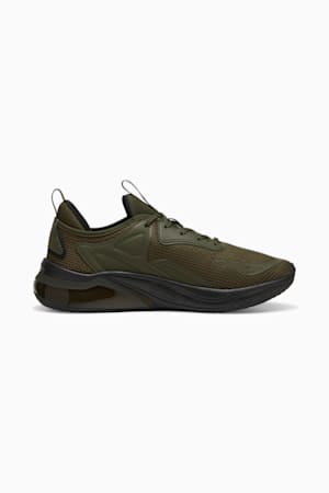Cell Thrill Running Shoes Unisex, Dark Olive-PUMA Black, extralarge-GBR