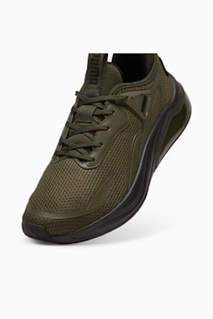 Cell Thrill Running Shoes Unisex, Dark Olive-PUMA Black, extralarge-GBR