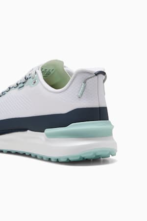 IGNITE Elevate X Golf Shoes Men, PUMA White-Deep Navy-Modern Mint, extralarge-GBR