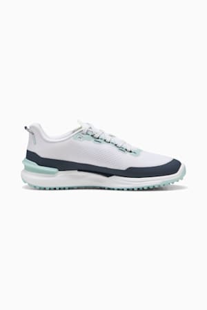 IGNITE Elevate X Golf Shoes Men, PUMA White-Deep Navy-Modern Mint, extralarge-GBR