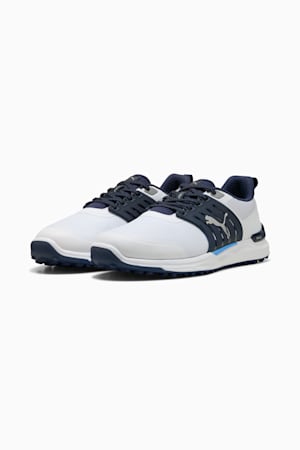 IGNITE Elevate 2 Golf Shoes Men, PUMA White-Deep Navy, extralarge-GBR